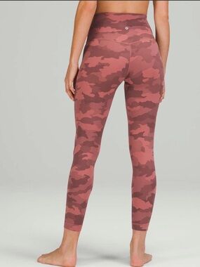 lululemon Align High-Rise Pant Legging Heritage 365 Camo Sz 8